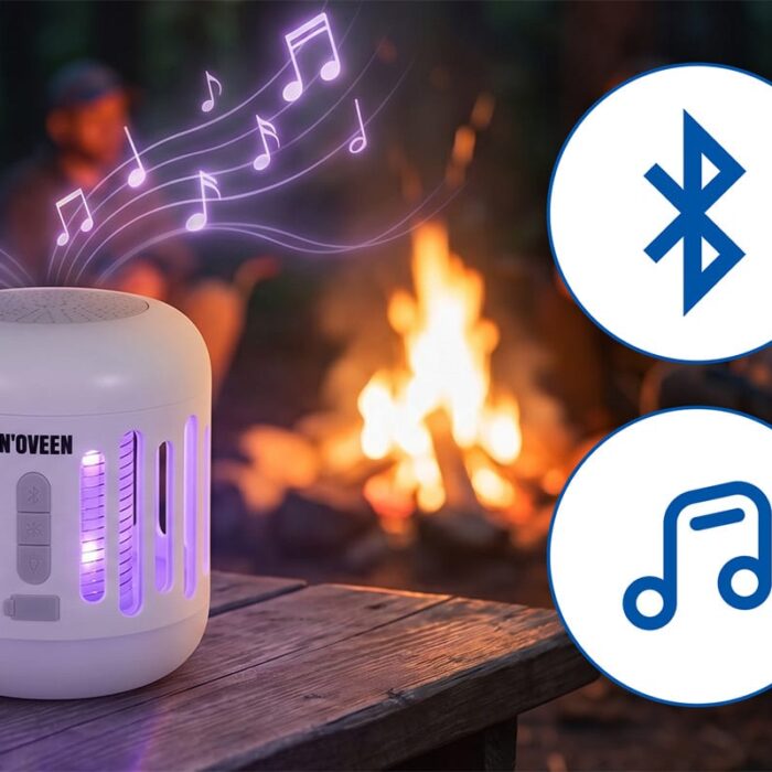LED uničevalec insektov z Bluetooth zvočnikom IKN863 IPX4
