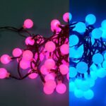 Lučke 80 led kroglic, spreminjajo barvo
