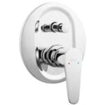 ALGEO armatura za tuš vgradna podometna 2-funkcijska krom