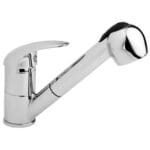 ANCONA armatura za pomivalno korito z izvlečno prho krom