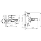 BRADO-armatura-za-kopalno-kad-krom-2