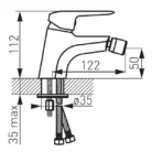 DIJON-armatura-za-bide-krom-2