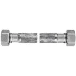 Fleksibilna gibljiva cev jeklena L=30 cm 1/2" Ž-Ž s tesnilom