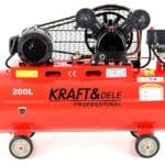 Oljni kompresor 200L 2 bata 400V KD407