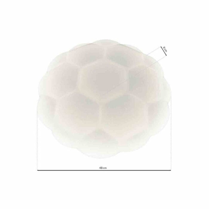 Plafonjera-CLOUD-40W-LED-O480-mm-Milagro-6