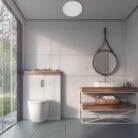 Plafonjera-SHELL-WHITE-40W-LED-O480-mm-Milagro-4