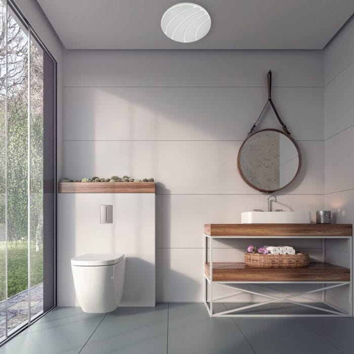 Plafonjera-SHELL-WHITE-40W-LED-O480-mm-Milagro-4