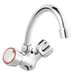 STANDARD armatura za umivalnik z gibljivim izlivom krom