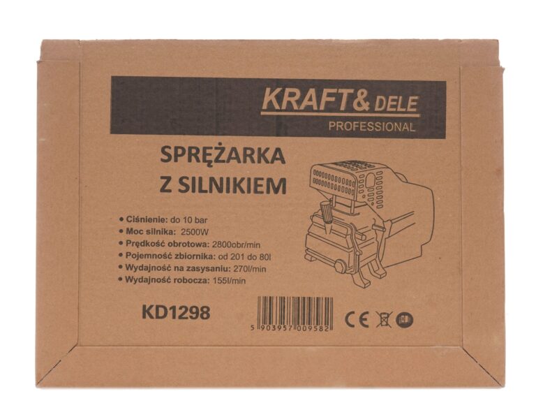 Zračni kompresor z elektromotorjem 270 L/min KD1298
