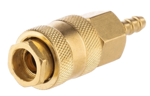 Hitra pnevmatska spojka s kratkim priključkom 10 mm Kraft&Dele KD2126