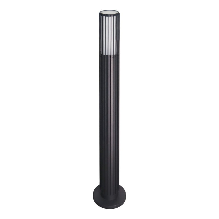 Milagro Vertical črna vrtna svetilka 1xGU10 IP44