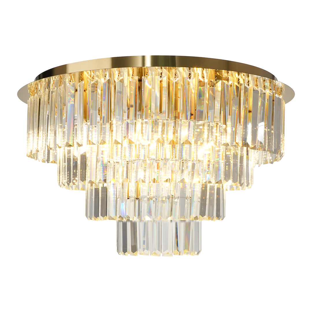 Stropna svetilka Milagro MILANO, Ø 60 cm, 9 × E14