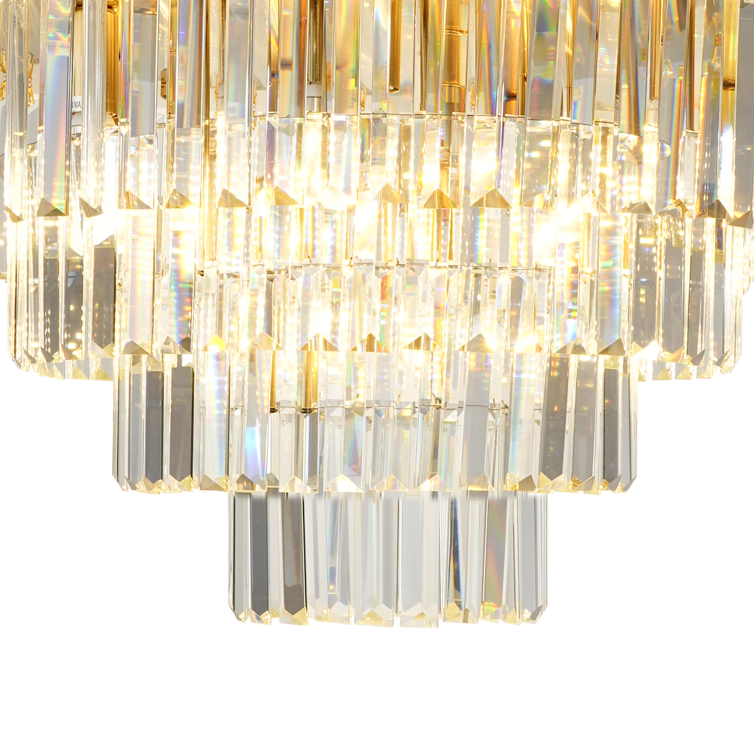 Stropna svetilka Milagro MILANO, Ø 60 cm, 9 × E14 - slika 2