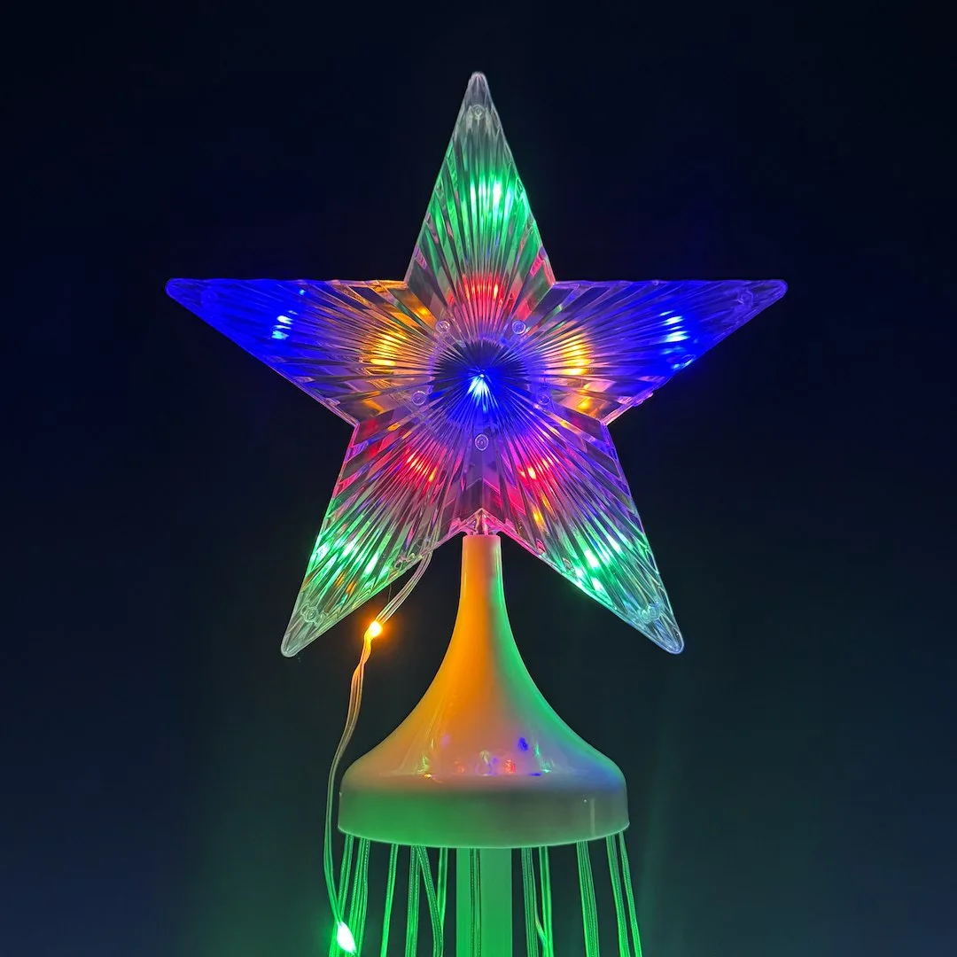LED novoletno drevesce