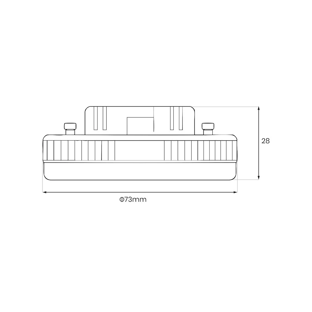 LED žarnica GX53