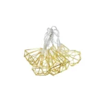 Milagro kovinska LED dekoracija Metalni diamant LED