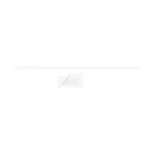 MiLAGRO SHINE WHITE stenska LED-svetilka, 30 cm, 7 W