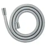 Ferro PVC tuš cev, 150 cm, srebrna mat