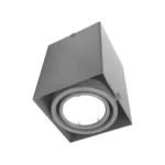 Milagro stropna svetilka BLOCCO, siva, 1x7W GU10 LED