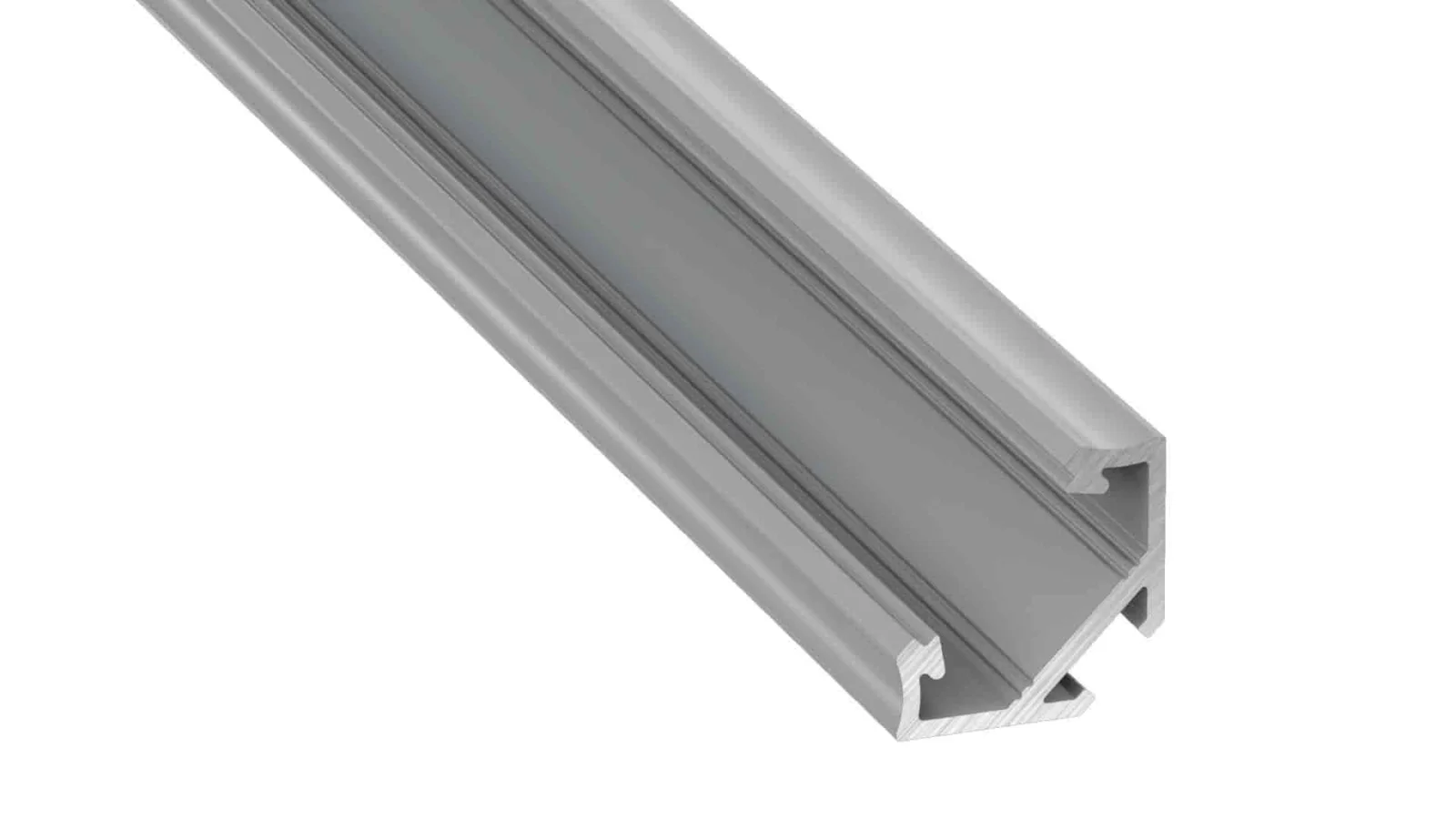 aluminijasti LED profil 45°