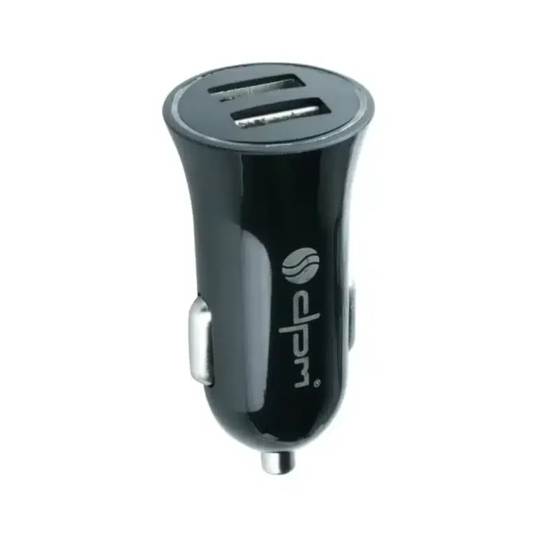 DPM avtopolnilec CLT721 2× USB 2,4 A – črn