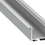 Vgradni aluminijast profil tip K 2 m z mlečnim difuzorjem Eko-Light EKPR7559