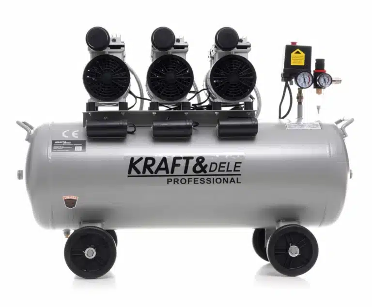 Kraft&Dele brezoljni kompresor 100 l, 3 × 1500 W KD1397