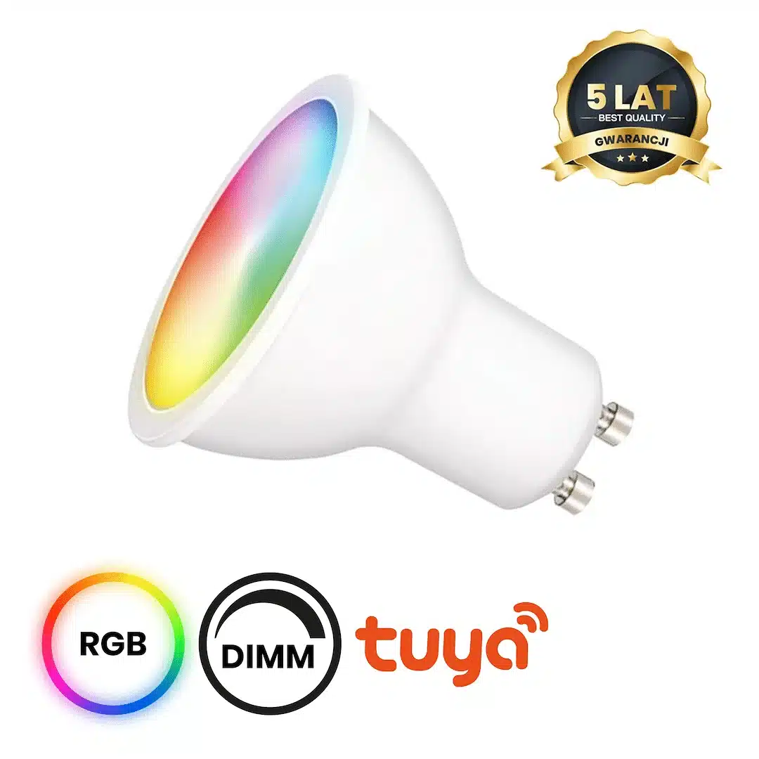 LED žarnica Wi‑Fi GU10 RGB+CCT 5 W Eko-Light EKSM6673
