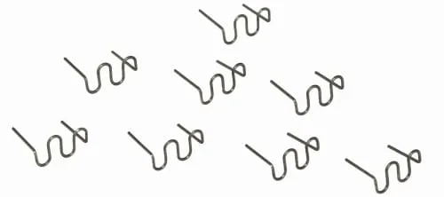 Kraft&Dele sponke za varjenje plastike RS28, 500 kosov, 0,8 mm KD10766