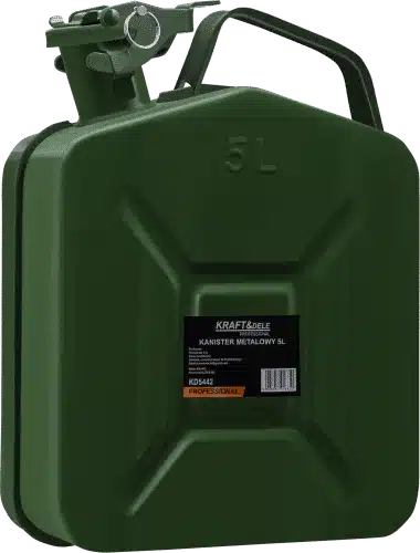 Kovinski kanister za gorivo Kraft&Dele KD5442, 5 L