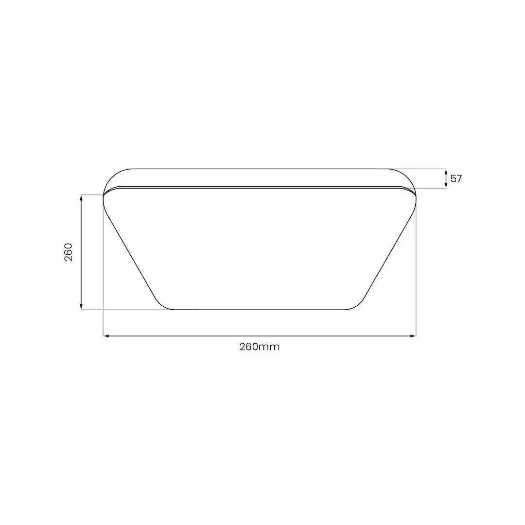 LED plafonjera NEMO Chrome
