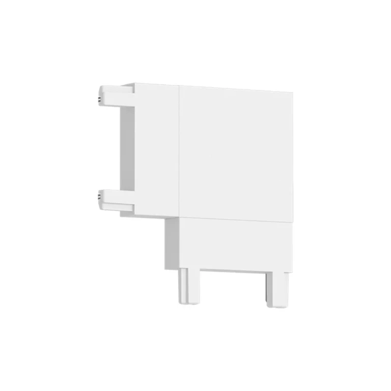 Beli L-konektor za magnetne tirnice Milagro Slim Magnetic