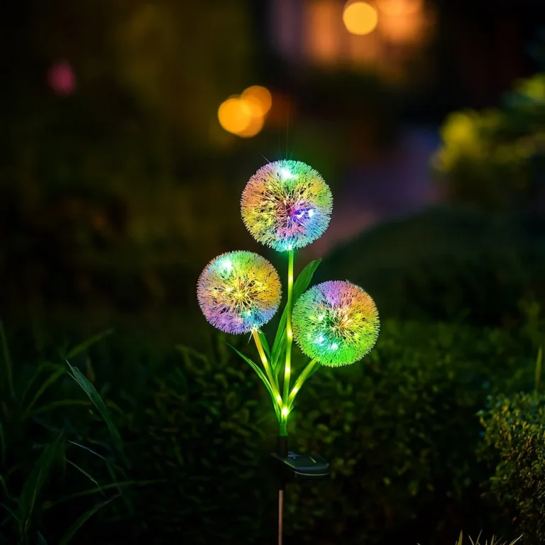 Solarna vbodna svetilka Eko-Light Garlic Color RGB IP44