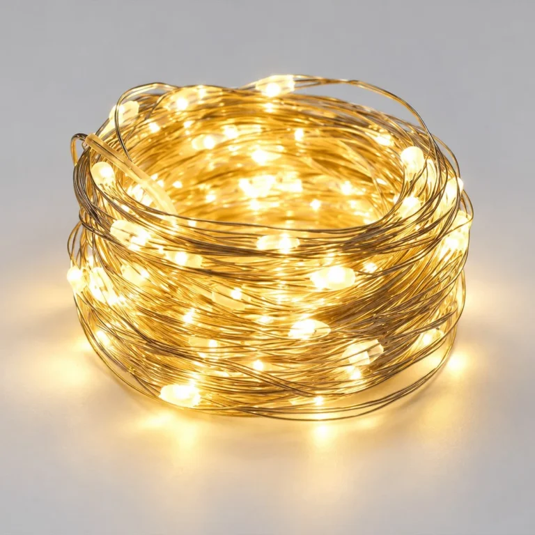 Eko-Light dekorativne žične lučke, 100 LED, 10 m, 2700 K, USB-A