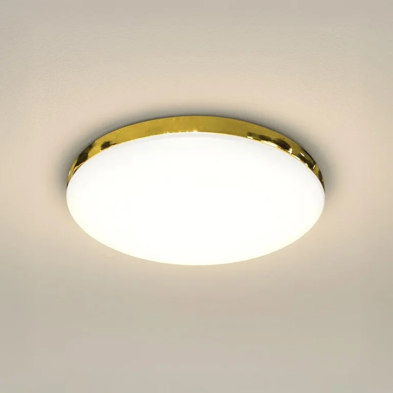 Milagro MAYA GOLD LED plafonjera 15 W IP44 Ø330 mm