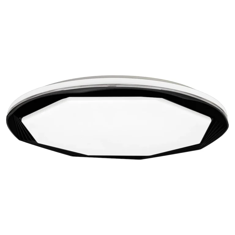 LED plafonjera Milagro OPTIMA BLACK, 52 W, Ø480 mm