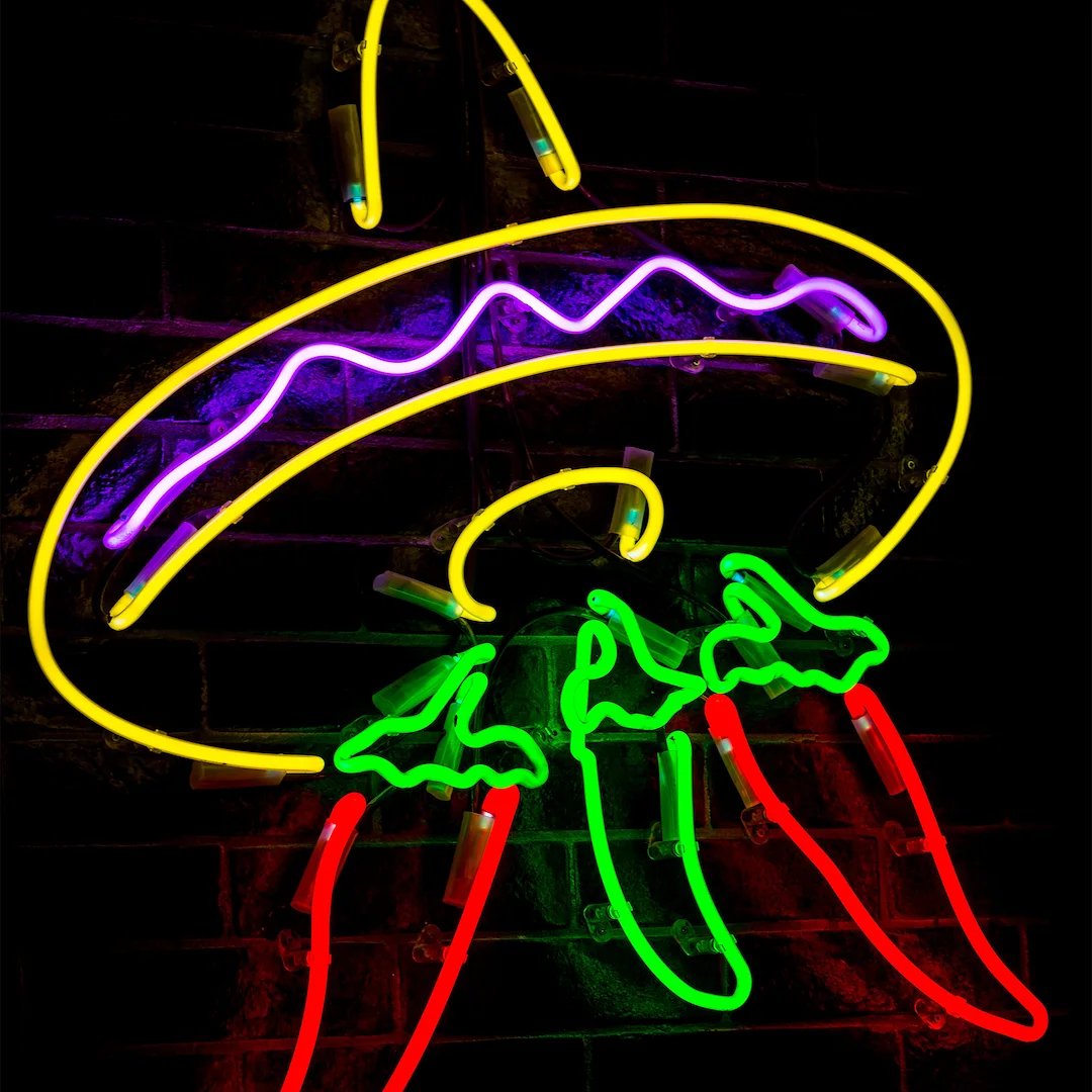 zeleni LED neon trak