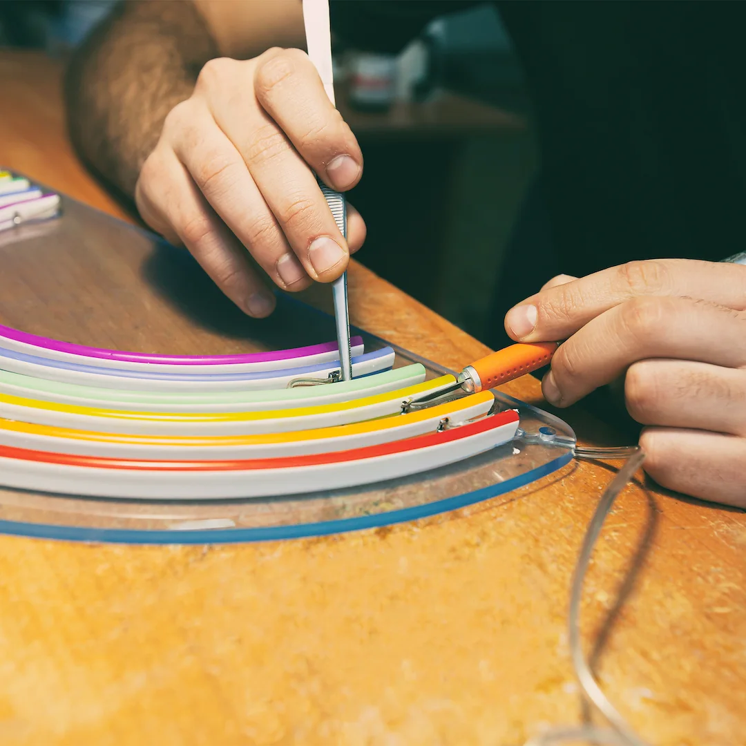 rožnati LED trak NEON EKO-FLEX