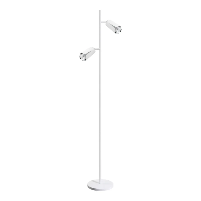 Talna svetilka Milagro Flower Chrom bela, 2 × GU10