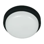 Eko-Light Davo okrogla kanalna svetilka 8 W, 4000 K, IP64, črna