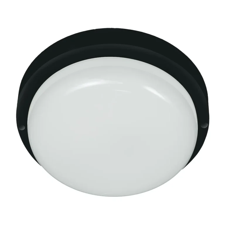 Eko-Light Davo okrogla kanalna svetilka 8 W, 4000 K, IP64, črna