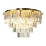 Stropna svetilka Milagro MILANO, Ø 60 cm, 9 × E14