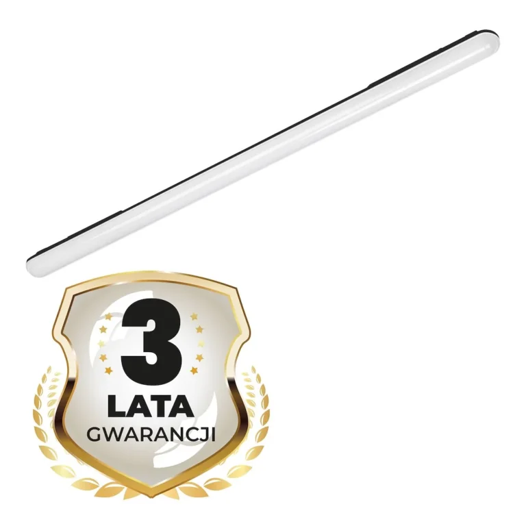 Hermetična LED svetilka Gin BLACK, 36 W, 120 cm, 4000 K, IP65