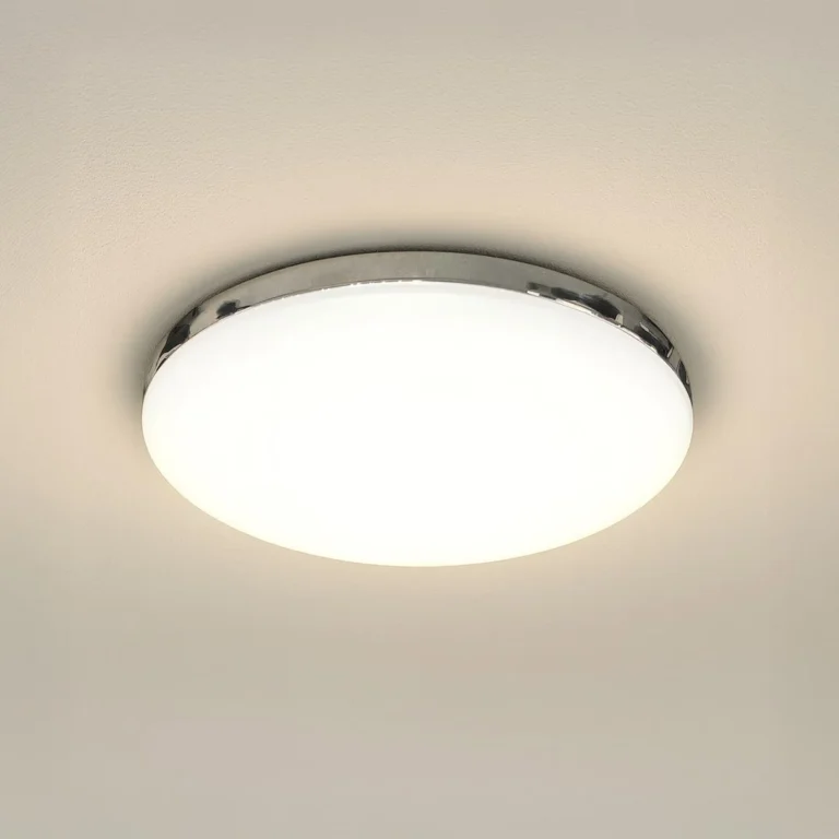 Milagro MAYA CHROME plafonjera 15 W LED IP44 Ø330 mm