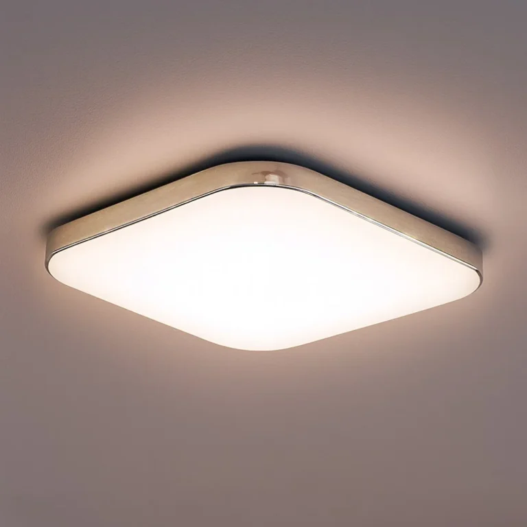 Milagro NEMO CHROME LED plafonjera, 17 W